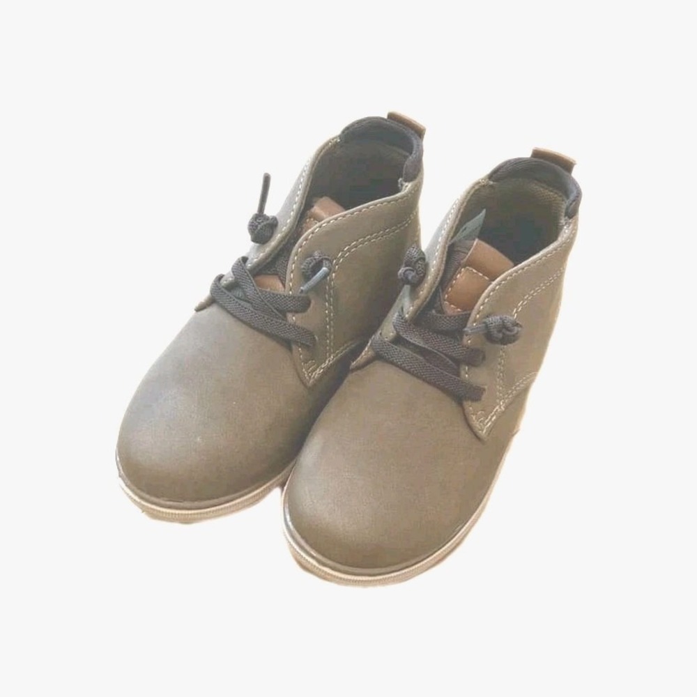 NWB  Crown Vintage Brown Lil Harrison Oxford Kids Shoes Sz 1‎ (J2879S)